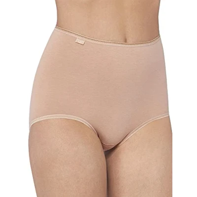 Imagen de Sloggi 24/7 Cotton Maxi C3p Slip, Marron (Brush), 42 Mujer