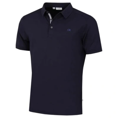 Imagen de Calvin Klein Polo Golf 3 Botones Campus Hombre Marina Deporte S