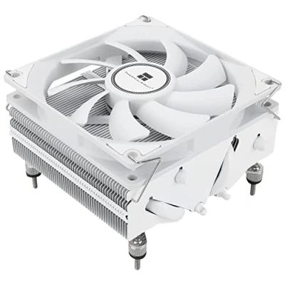 Imagen de Thermalright AXP90 X53 Blanco Low Profile CPU Ventilador PWM delgado TL 9015w, tecnología AGHP, para AMD AM4/Intel 1700/1150/1151/1151/1155/1155/1156/1200 (blanco)