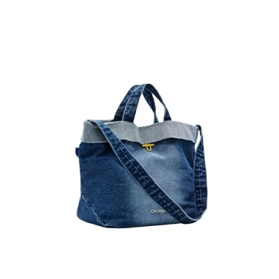 Imagen de Desigual SET Bolso shopping, Mujer, Talla: One Size, Blue