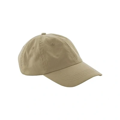 Imagen de Beechfield® B652N Gorra de algodón orgánico con 6 paneles, Arena Del Desierto, Talla única