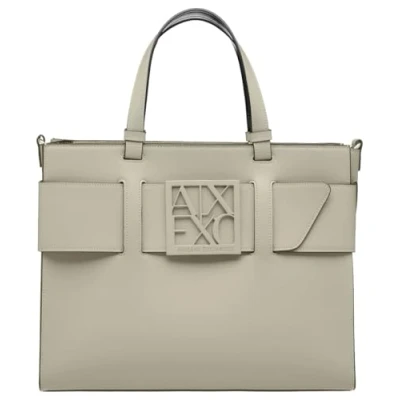 Imagen de Armani Exchange Borsa TOTE Bolso de mano, Mujer, Talla: One Size, Pisco
