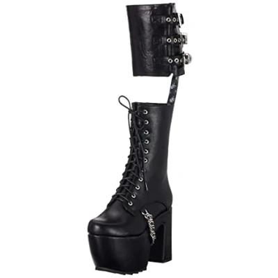 Imagen de LAMODA Basket Case, Botas Altas hasta la Rodilla Mujer, Color Negro, 41 EU