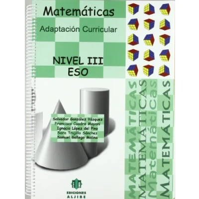 Imagen de Matematicas. Nivel 3. Adaptacion Curricu: Adaptación curricular (ADAPTACIONES CURRICULARES PARA ESO)