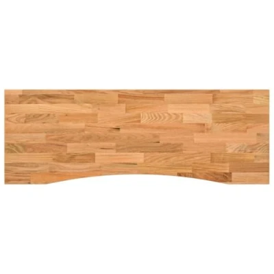 Imagen de vidaXL Tablero Escritorio Rectangular Madera Maciza Roble marrón Claro