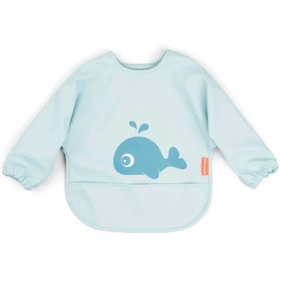 Imagen de Babero con Mangas Blue Wally 6 18m Personalizado