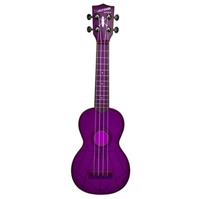 Imagen de Kala Waterman Ukelele soprano (incluye funda), color morado