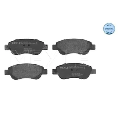Imagen de MEYLE 025 239 5917 Juego de pastillas freno ORIGINAL Quality Eje delantero excl. contacto avisador desgaste Chapa antichirridos TOYOTA: Aygo
