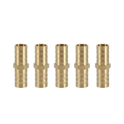 Imagen de Conector Recto de Púas Latón Acoplamiento Manguera Agua Tubo Acoplador Combinador Adaptador 6/8/10/12/14/16 / 20mm(12mm 5pcs) (10mm)