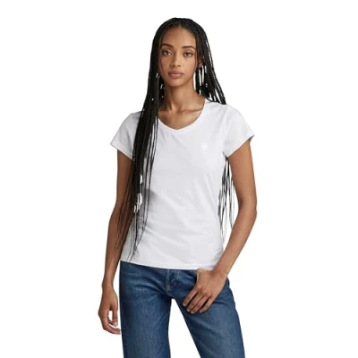 Imagen de G STAR Para Mujer Top Eyben Slim 2.0, Blanco (White D24533 4107 110), M