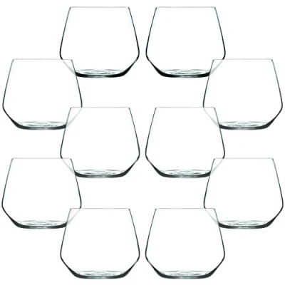 Imagen de Set 10 vasos de agua 38 cl cristal colección Barware