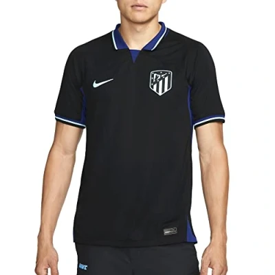 Imagen de NIKE DJ7671 011 ATM M NK DF STAD JSY SS AW Sweatshirt Men&#039;s Black/Deep Royal Blue/Copa XL