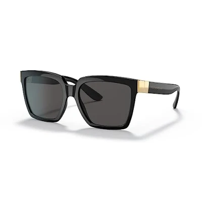 Imagen de Dolce&amp;Gabbana Gafas de sol black/goldcoloured, Mujer, Talla: 56, Black/gold coloured