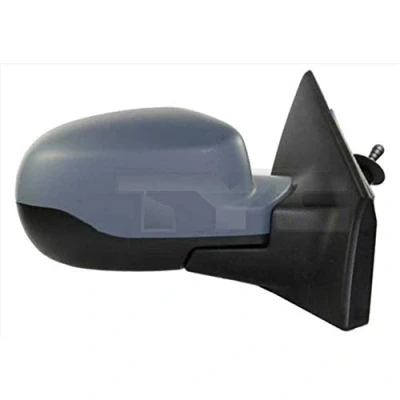 Imagen de Espejo retrovisor Tyc 328 0135 derecha imprimado Ajuste por cable, con sensor de temperatura, convexo RENAULT: Clio 3, III Grandtour