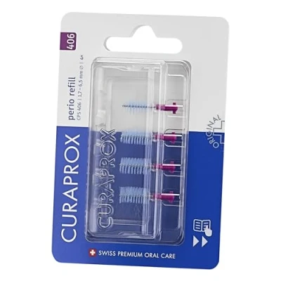 Imagen de Curaprox CPS 406 Perio Recambio 4X Fucsia