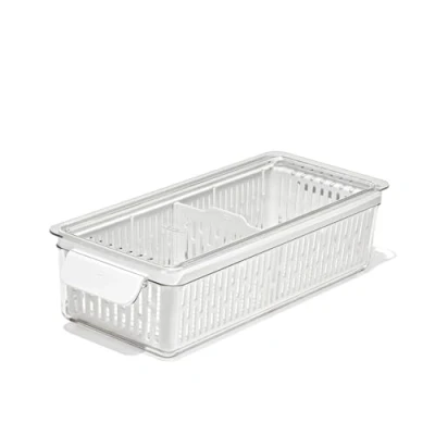 Imagen de OXO Steel Espátula Flexible de Silicona: Antigolpes Resistente al Calor para Utensilios Anti Adherentes + Cabeza Alimentos Frágiles