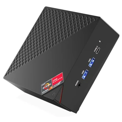 Imagen de ACEMAGICIAN AM06PRO Mini PC, AMD Ryzen 7 5800U (8C/16T, hasta 4,4 GHz), Ordenadores de Sobremesa 16GB RAM DDR4 512GB M.2 2280 SSD, Doble Ethernet/WiFi 6/para Oficina, Jugar