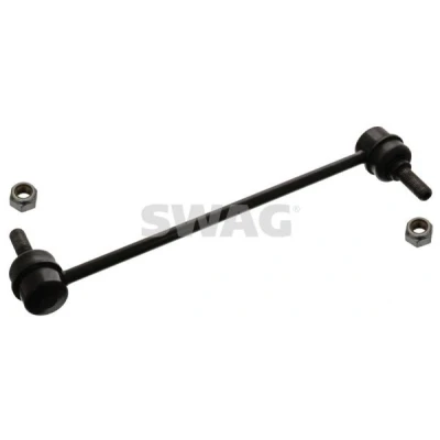 Imagen de SWAG 82 94 8144 Bieleta de suspensión Eje delantero, izquierda, derecha 283mm M12 x 1,25 con tuercas Acero NISSAN: Qashqai 2