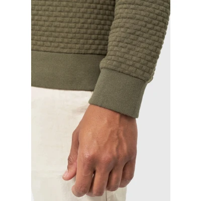Imagen de Indicode Jeans Bermie Sudadera con cremallera, Hombre, Talla: Medium, Army