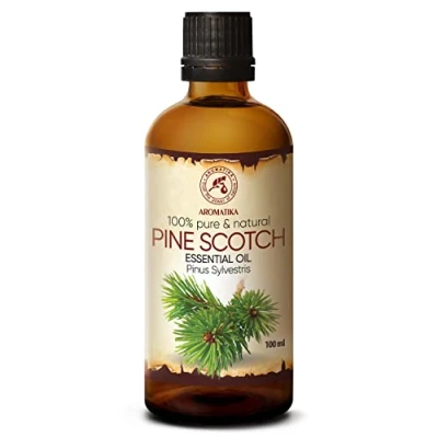 Imagen de Aceite Esencial de Pino Escocés 100ml Pinus Sylvestris Austria 100% Puro &amp; Natural Mejor para Aromaterapia Relájese Belleza Difusor SPA Pine Scotch Essential Oil