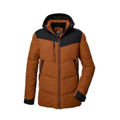 Imagen de killtec Hombre Chaqueta acolchada/chaqueta de invierno con capucha KOW 306 MN QLTD JCKT, gebranntes orange, XXL, 41838 000