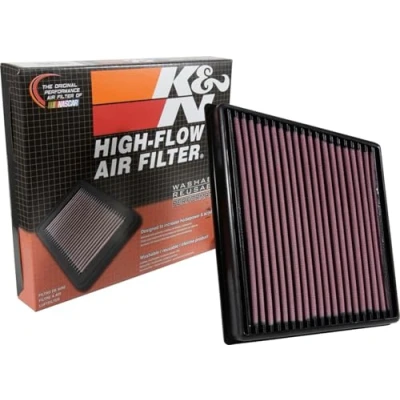 Imagen de K&amp;N Filtro de Aire Reemplazo compatible con Jaguar XE/XF/F Pace 3.0 2015 (derecha) (33 3074)