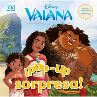 Imagen de ¡Pop Up sorpresa! Disney Vaiana: Cuento con Pop Ups. Una sorpresa en cada solapa (Cuentos infantiles)