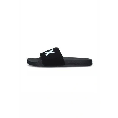 Imagen de Armani Exchange MARE Sandalias planas, Hombre, Talla: 44, Black Zapatos