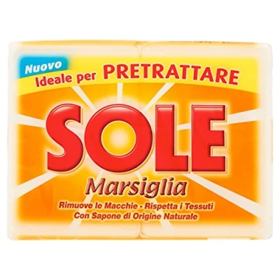 Imagen de Sole Marsiglia Bucato Blanco 2 unidades de 250 g
