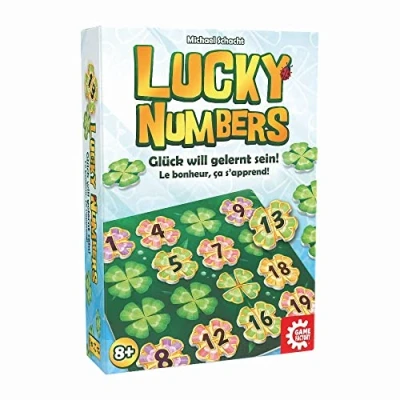 Imagen de Game Factory Lucky Numbers 646307 táctica para Adultos y niños a Partir de 8 años, Juego Familiar, 1 4 Jugadores, Color weiß, Talla única (Carletto Deutschland GmbH