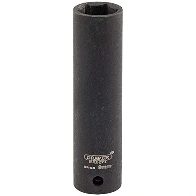 Imagen de Draper 406D mm cuadrada HI TORQ 6 punto vaso de impacto profundo, azul, 10 1/4 inch