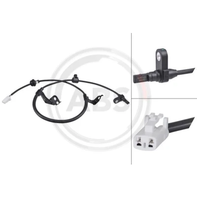 Imagen de A.B.S. 31752 Sensor de ABS activo 875 blanco DAIHATSU: Terios II