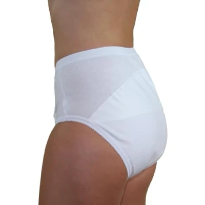 Imagen de Hydas Calzoncillos para incontinencia, lavables y secables en secadora tamaño mujer 50/52 hombre 58/60, paquete de 1