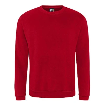 Imagen de Pro RTX Sudadera unisex de trabajo manga larga para hombre y mujer Camiseta el día a cómoda elegante Talla S 7XL, rojo, 3XL