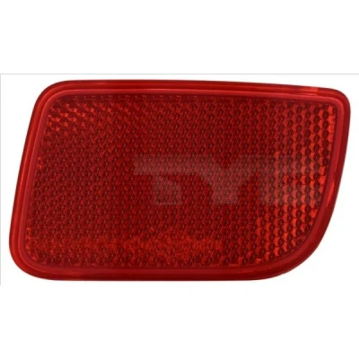 Imagen de TYC 17 11165 00 2 Reflector derecha RENAULT: MASTER 3 Kasten, SCENIC 2, GRAND NISSAN: NV400 Furgón, OPEL: Movano B Furgón