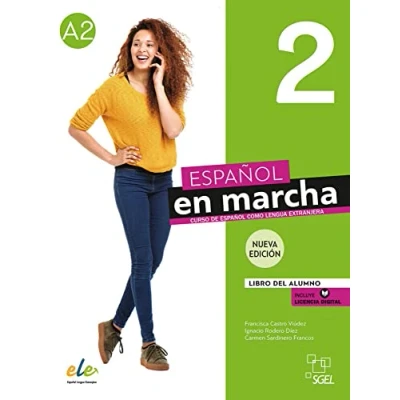 Imagen de español en marcha 2 Nueva edición: Curso de como lengua extranjera / Libro del Alumno Kursbuch + Code