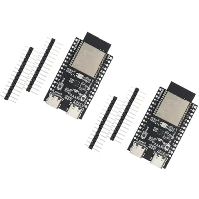 Imagen de TECNOIOT 2 Uds ESP32 C6 Placa de Desarrollo Dual Tipo C N16 16MB Flash WiFi + Bluetooth WiFi6