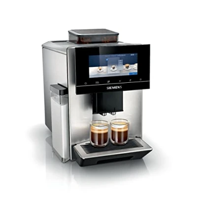 Imagen de SIEMENS, cafetera superautomática, EQ900, Modo Barista, 2 molinillos cerámicos, Display Touch&amp;Slide de 6,8&quot;, conectividad Home Connect, acero inoxidable, TQ903R03
