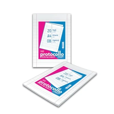 Imagen de Blasetti 6499 Hojas de protocolo, 0 A, 60 g, Paquete 20