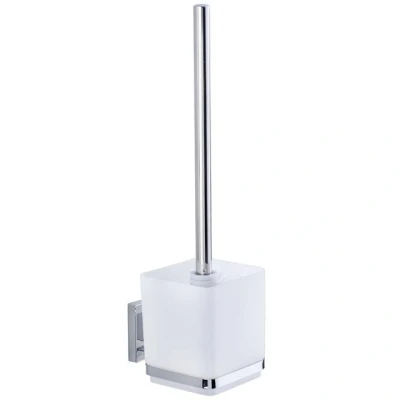 Imagen de WENKO Vacuum Loc® juego para el WC de acero fino Quadro Brillante