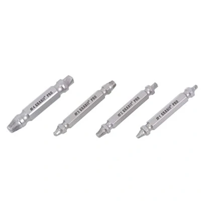 Imagen de Trend Juego de 4 extractores tornillos Grabit, quitar y pernos dañados sin esfuerzo, GRAB/SE2/SET