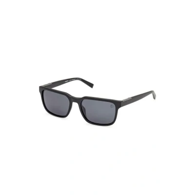 Imagen de Timberland Hombre TB00008 02D Gafas de sol Inyectado Negro Fumar Cuadrada Polarizado
