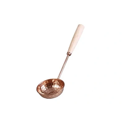 Imagen de Eliga Cucharón con hueco de cobre y mango madera