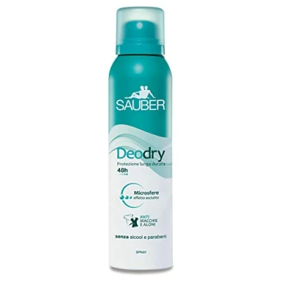 Imagen de Juego 6 Sauber Desodorante Spray DeoDry 100 ml. Cuidado del Cuerpo