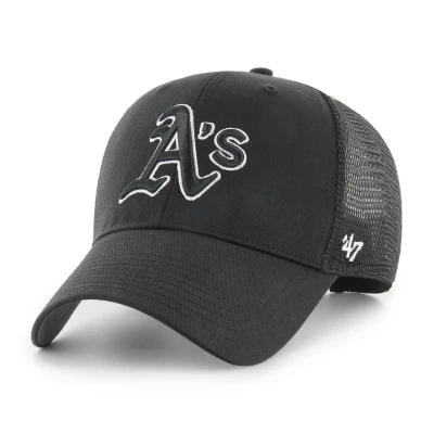 Imagen de 47 Oakland Athletics MLB Most Value P. Branson Negro Gorra de Camionero Ajustable