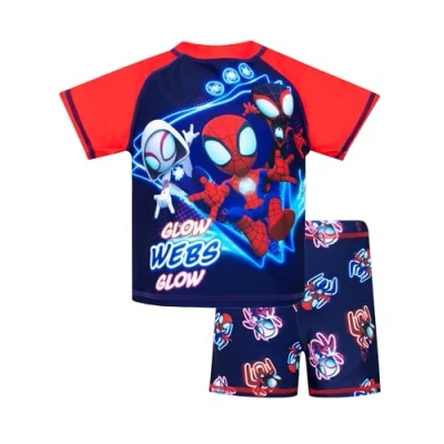 Imagen de Marvel Conjunto de Baño Set Natación Spidey and His Amazing Friends Bañador Niño 5 6 Años