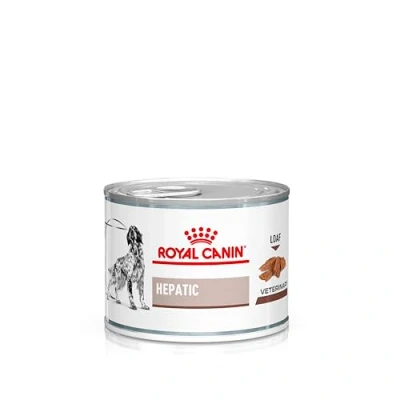 Imagen de Royal Canin Veterinary Hepatic Mousse 12 x 200 g Alimento completo para perros adultos Puede ayudar a mantener la función hepática en caso de insuficiencia