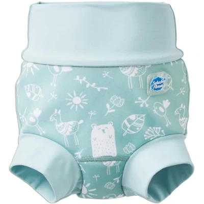 Imagen de Splash About Happy Nappy Duo pañal de natación Reutilizable and Toddler Swim, Sunny Bear, 6 Mes Unisex Baby