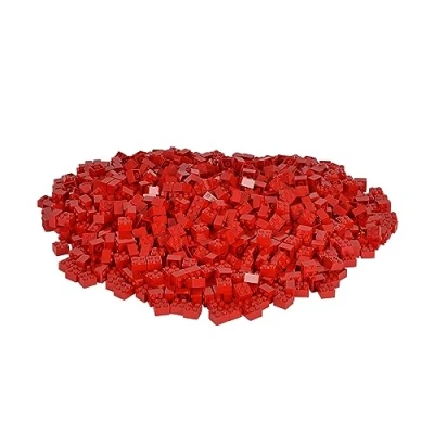Imagen de Simba 104114117 Blox Bloques de construcción (1000 piezas), color rojo , color/modelo surtido