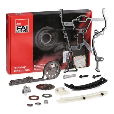 Imagen de FAI AutoParts TCK4S Juego de Cadena distribución con juntas, ruedas dentadas Símplex, pasadores OPEL: Corsa D Hatchback